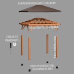 12x10 Barrington Gazebo - Image 11