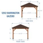 12x12 Barrington Gazebo - Image 3