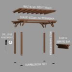 14x10 Ashland Pergola - Image 9