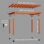 16x12 Beaumont Pergola - Image 10