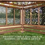 Verona Corner Pergola-Bamboo Panels - Image 5