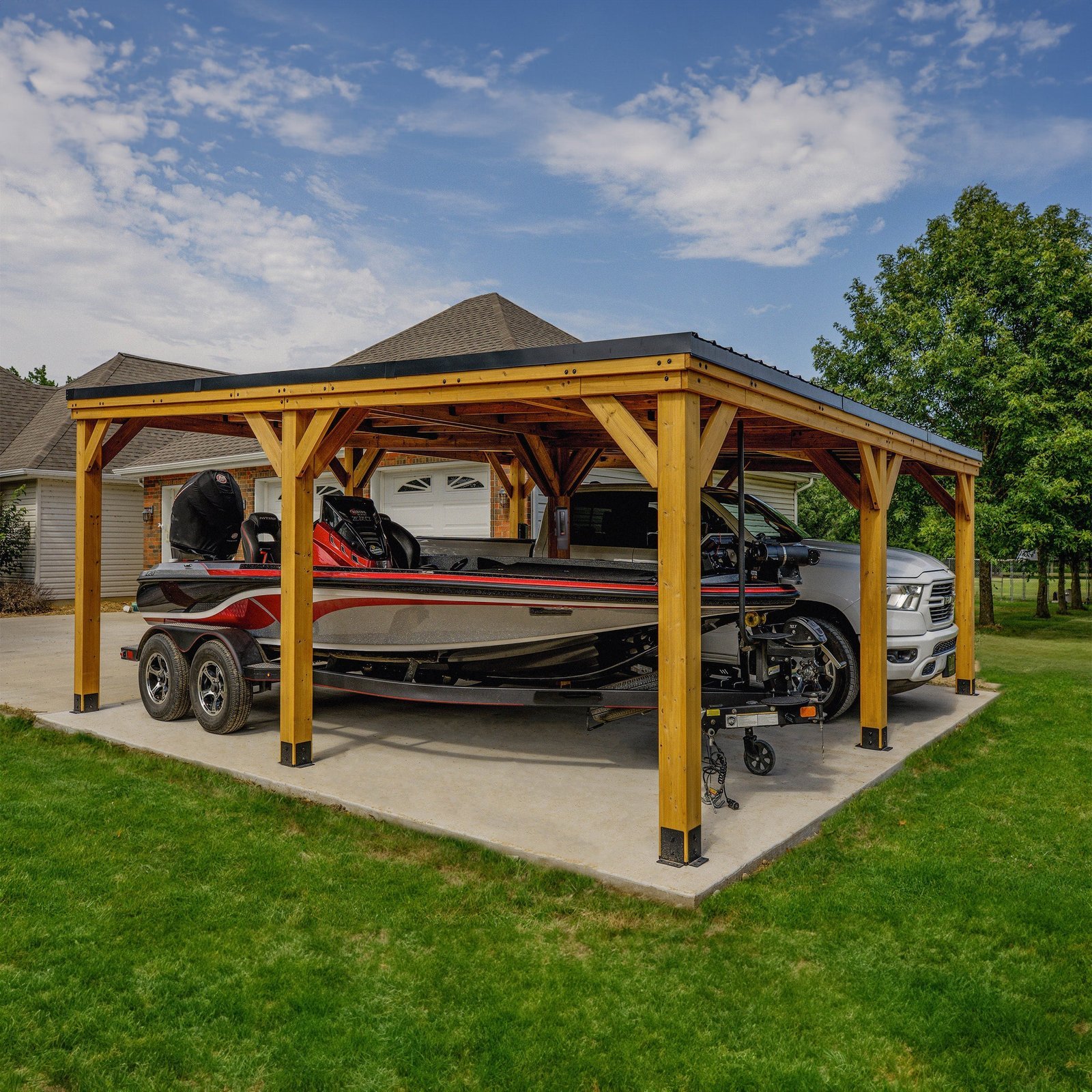 20x20KingsportCarportHero.jpg 20x20 Kingsport Carport - Image 1
