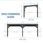 20x9.5 Stonebridge Gazebo/Carport - Image 2