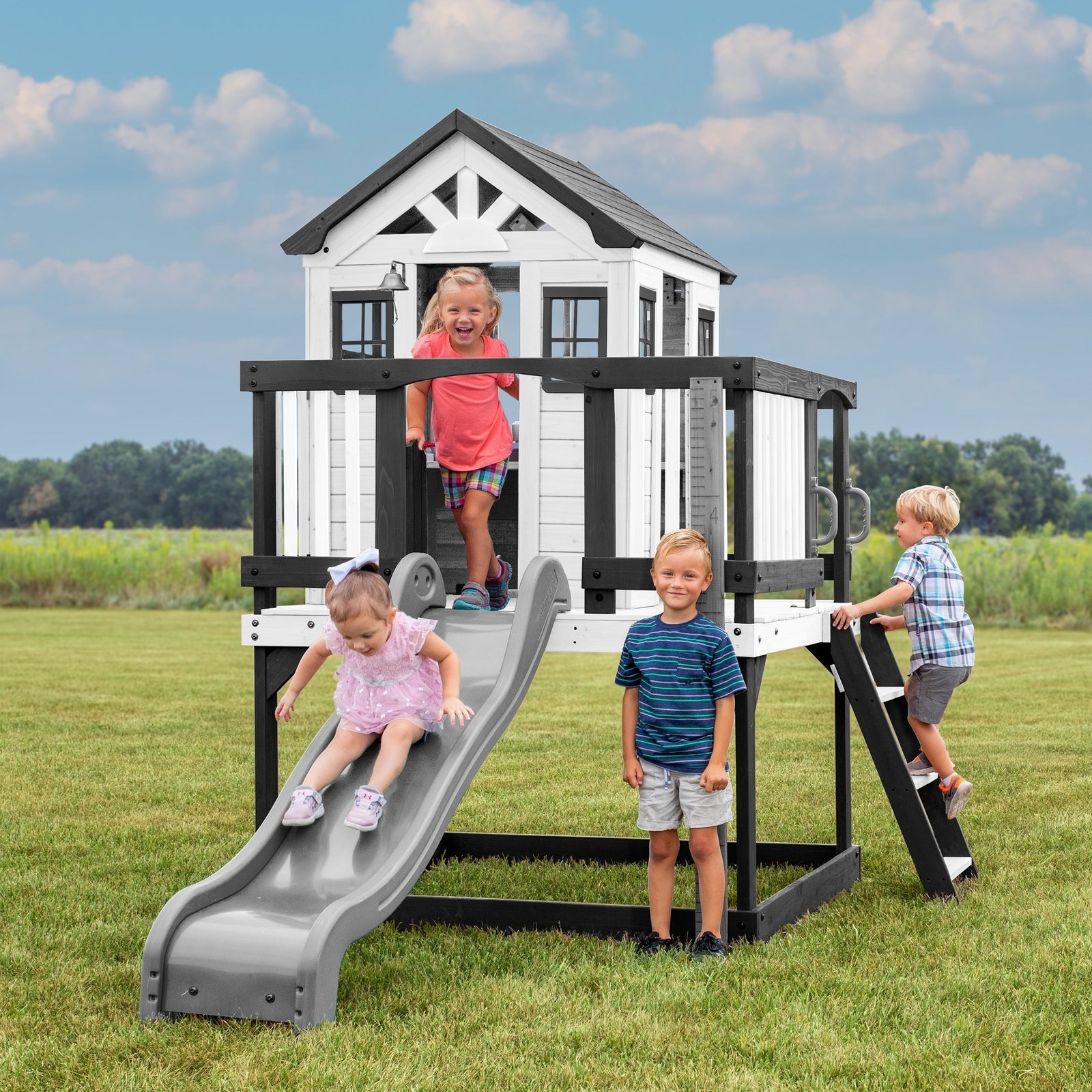 2303027B-Sweetwater-Heights.jpg Sweetwater Heights Elevated Playhouse - Image 1