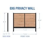Privacy Wall 8x6 - Image 2