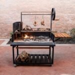 Premium Argentine/Santa Maria BBQ Grill with Wood Fire and Charcoal Grill - Image 13