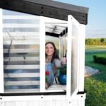 9x6 Willow Greenhouse -    Pre-Stained & Sealed White - Image 11