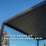 14x10 Sarasota Steel Louvered Pergola - Image 6