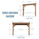 12x9.5 Arcadia Gazebo - Image 2
