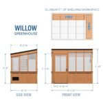 9x6 Willow Greenhouse - Image 2