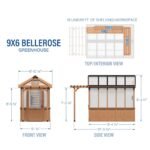 9x6 Bellerose Greenhouse - Image 2