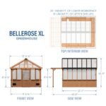 13x11 Bellerose XL Greenhouse - Image 2