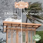 9x6 Poppy Greenhouse - Image 3