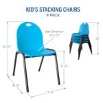 Kid's Stacking Chairs-4 Pack - Image 15