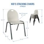Kid's Stacking Chairs-4 Pack - Image 28