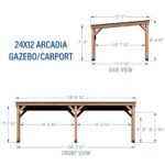 24x12 Arcadia Gazebo - Image 2