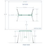 Big Brutus Heavy-Duty Metal A-Frame Swing Set - Image 2