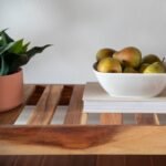 Potting Table/Bench/Serving Bar - Acacia Wood - Image 7