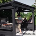 Rockport XL Steel Grill Gazebo - Image 13
