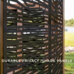 Tuscany Corner Pergola with Conversation Seating - Bamboo Panels - Image 7