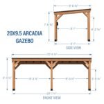 20x9.5 Arcadia Gazebo - Image 2
