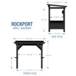 Rockport Steel Grill Gazebo - Image 2