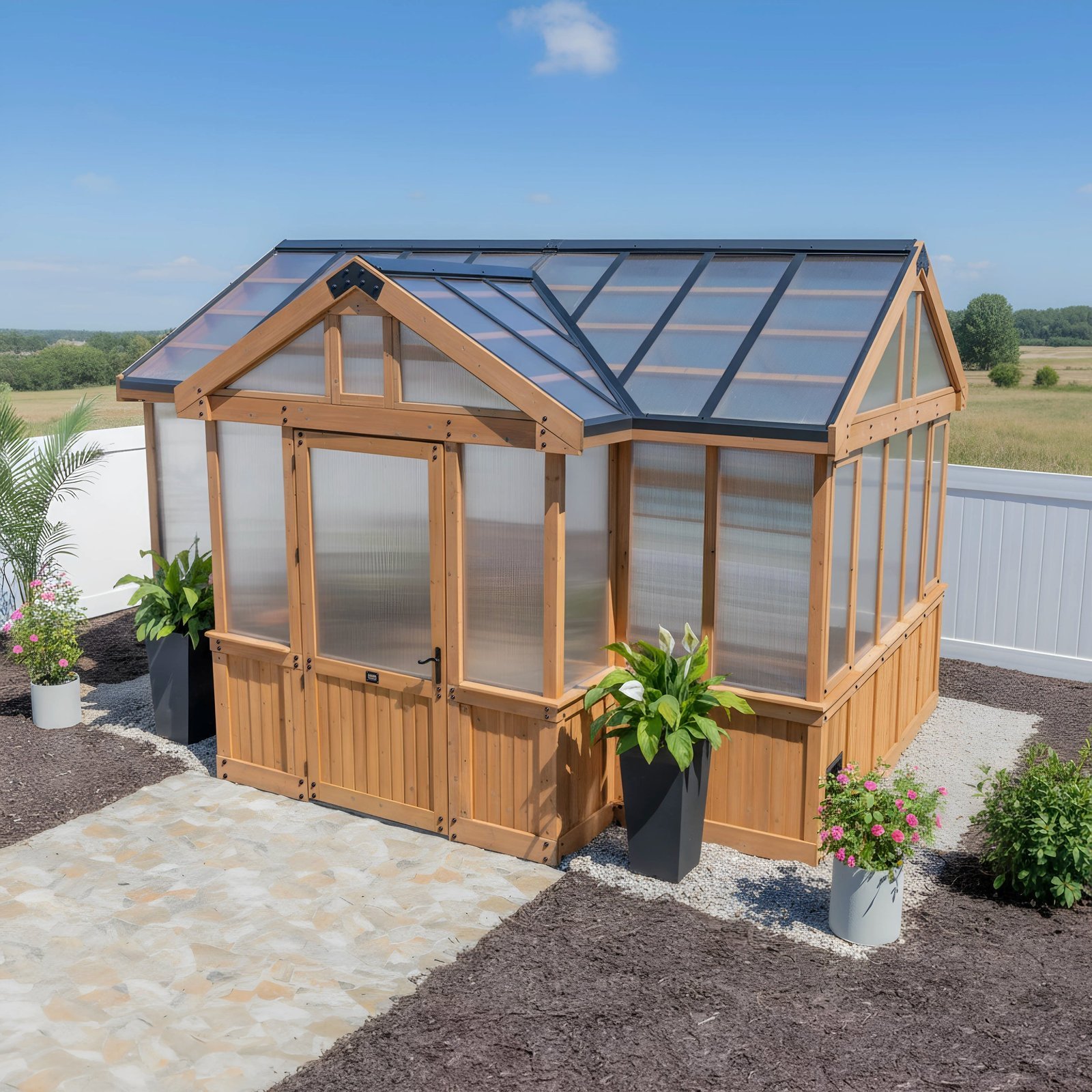 SIZE_14.5x12_SavannahGreenhouse_Hero_V1.jpg 14.5x12 Savannah Greenhouse - Image 1