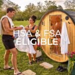 Paxton Outdoor Barrel Sauna – 4-6 Person - Image 12