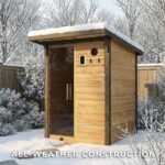 Bennett Outdoor Cabin Sauna – 2-4 Person - Image 6