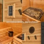 Bennett Outdoor Cabin Sauna – 2-4 Person - Image 10
