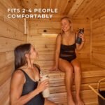 Bennett Outdoor Cabin Sauna – 2-4 Person - Image 8