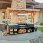 Timber Rock Outdoor Argentine Grill Cook Station - Image 4