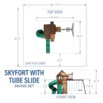 Skyfort II With Spiral Tube Slide - Image 2