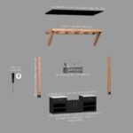 Timber Rock Outdoor Grill Cook Station - Image 19