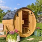 Paxton Outdoor Barrel Sauna – 4-6 Person