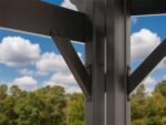 Stratford | 16x12 Steel Pergola – Black - Image 6