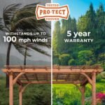 10x10 Beaumont Pergola - Image 8