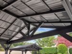 Lancaster | 14x14 Steel Gazebo with Gable Roof - Image 4