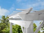 Stratford | 14x10 Steel Pergola – White - Image 4