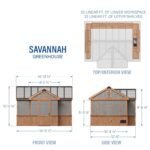 14.5x12 Savannah Greenhouse - Image 2