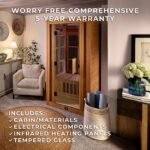Rylan Indoor Infrared Sauna – 1 Person - Image 3