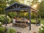Lancaster | 18x14 Steel Gazebo with Gable Roof - Image 10