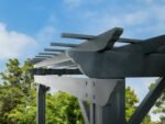 Stratford | 14x12 Steel Pergola – Black - Image 5