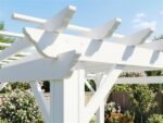 Stratford | 14x10 Steel Pergola – White - Image 6