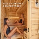 Henley Outdoor Cabin Sauna – 2-4 Person - Image 8