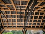 Lodge | 19x14 Cedar and Steel Gazebo with Steel Roof - Image 8