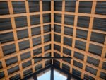 Lodge | 14x14 Cedar and Steel Gazebo with Steel Roof - Image 8