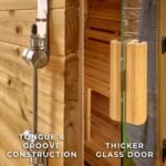 Lennon Outdoor Cube Sauna – 4-6 Person - Image 8