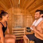 Paxton Outdoor Barrel Sauna – 2-4 Person - Image 10