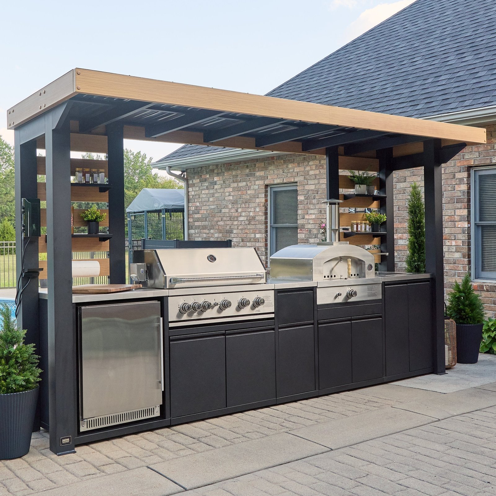 qbg0f10nhsrk3i02qiat.jpg Fusion Flame 2 Outdoor Kitchen - Image 1
